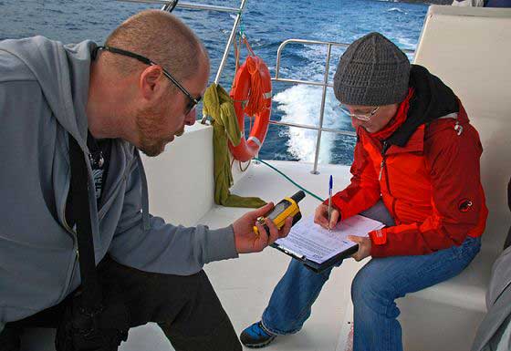Recording data